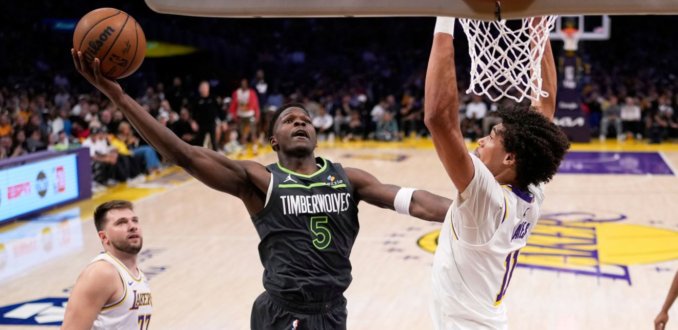 Timberwolves 117-95 Lakers – April 19, 2025 Game Summary